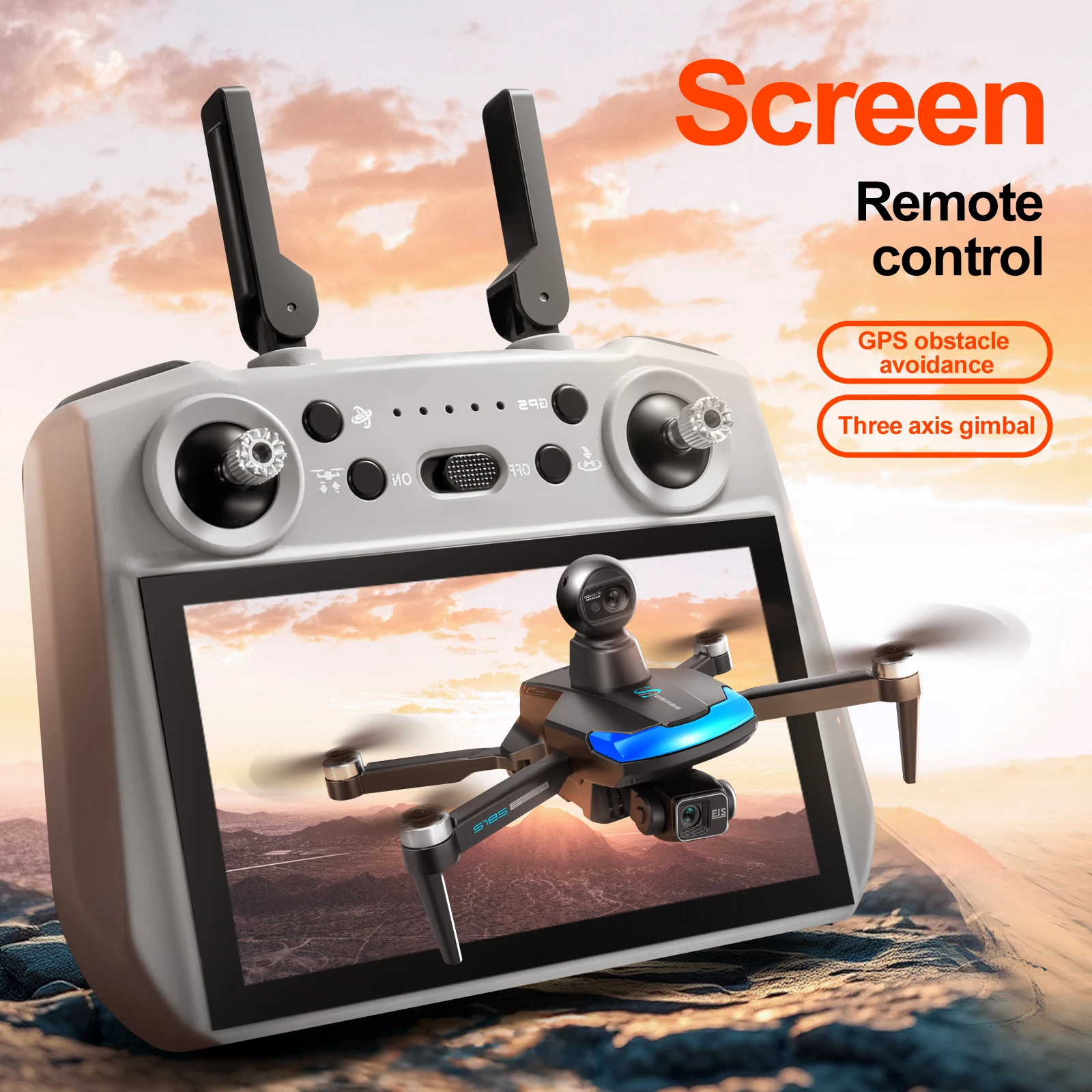 S185 Professional Drone 2.7K H - огляд і ціна Drone Multispectral